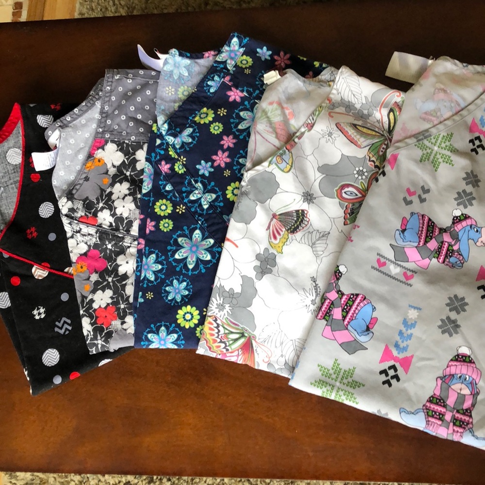 Miscellaneous scrub tops
